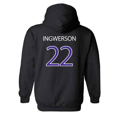 Sioux Falls - NCAA Men's Basketball : Kyle Ingwerson - Classic Shersey Hooded Sweatshirt-1