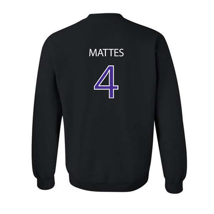 Sioux Falls - NCAA Men's Basketball : Alexander Mattes - Classic Shersey Crewneck Sweatshirt-1