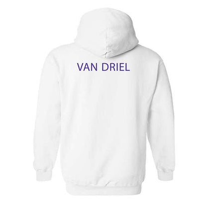 Sioux Falls - NCAA Women's Track & Field : Delanie Van Driel - Classic Shersey Hooded Sweatshirt-1