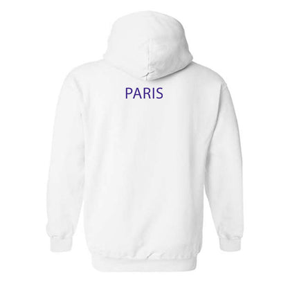 Sioux Falls - NCAA Women's Swimming & Diving : Irene Paris - Classic Shersey Hooded Sweatshirt-1