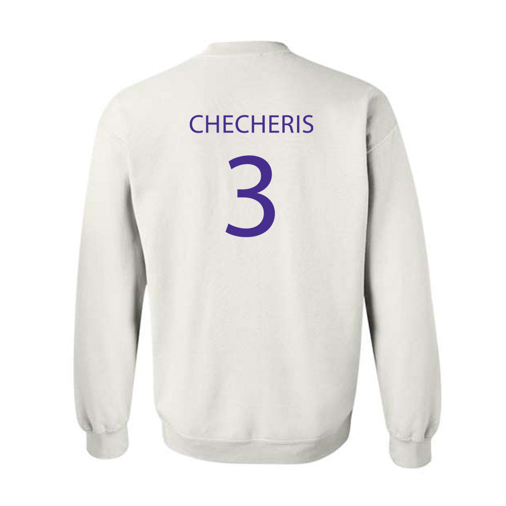 Sioux Falls - NCAA Baseball : John Checheris - Classic Shersey Crewneck Sweatshirt-1