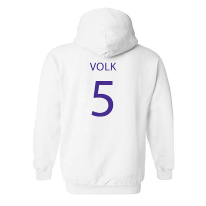 Sioux Falls - NCAA Women's Volleyball : Gretchen Volk - Classic Shersey Hooded Sweatshirt-1