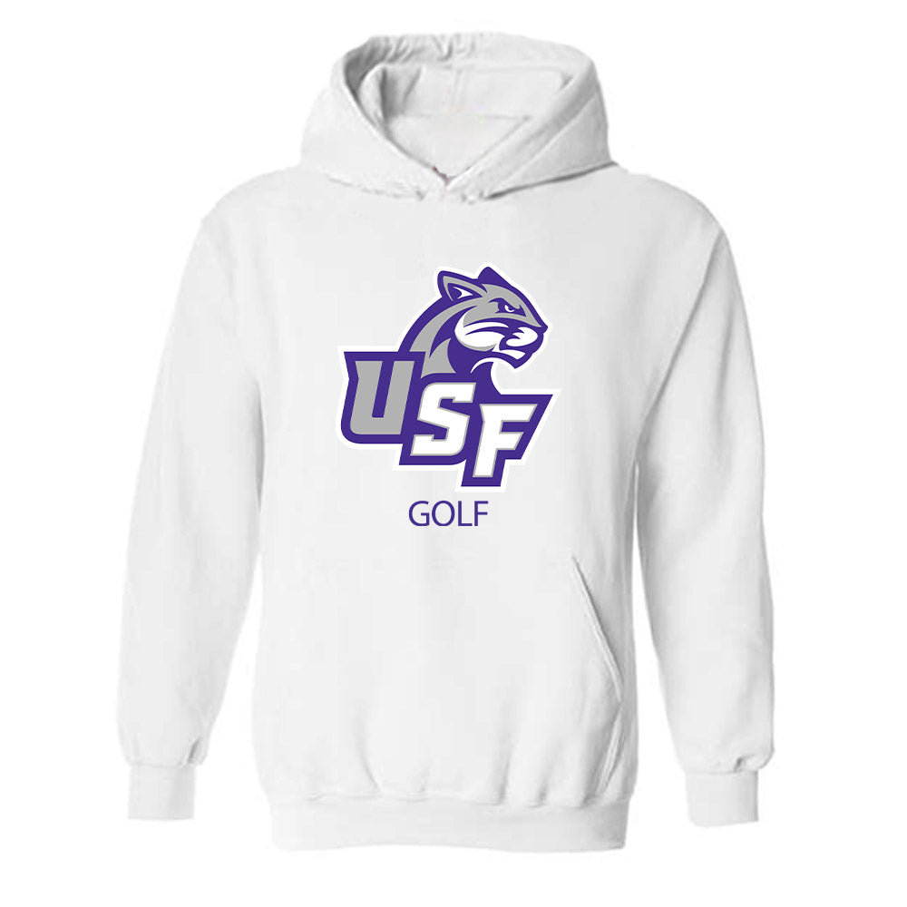 Sioux Falls - NCAA Women's Golf : Bryn Huber - Classic Shersey Hooded Sweatshirt-0