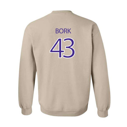 Sioux Falls - NCAA Football : Kannon Bork - Classic Shersey Crewneck Sweatshirt-1