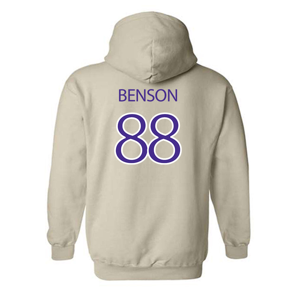 Sioux Falls - NCAA Baseball : Brady Benson - Classic Shersey Hooded Sweatshirt-1