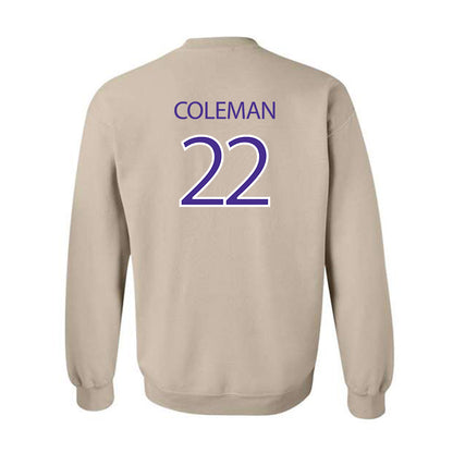 Sioux Falls - NCAA Women's Basketball : Dani Coleman - Classic Shersey Crewneck Sweatshirt-1