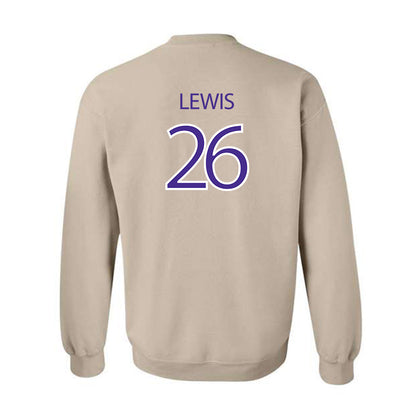 Sioux Falls - NCAA Football : Trey Lewis - Classic Shersey Crewneck Sweatshirt-1