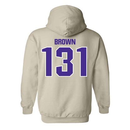 Sioux Falls - NCAA Wrestling : Sydnie Brown - Classic Shersey Hooded Sweatshirt-1