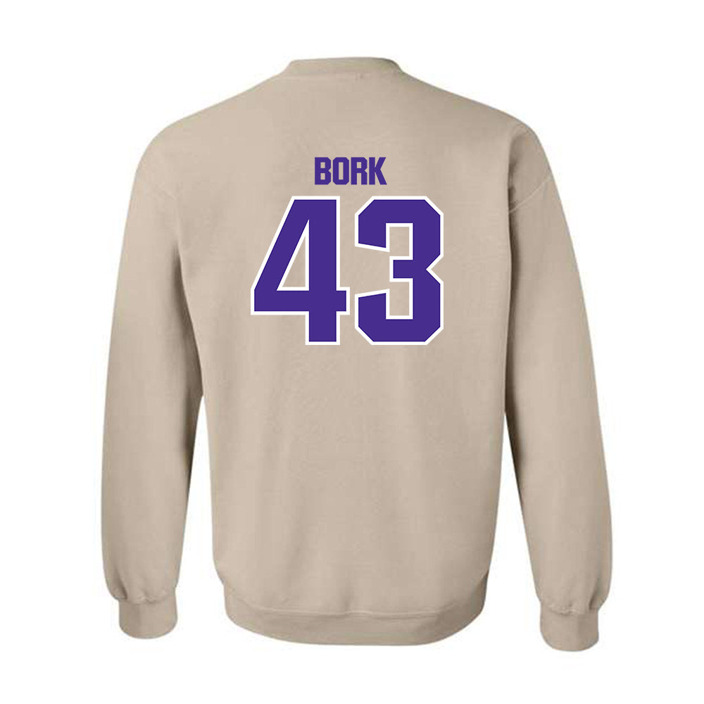 Sioux Falls - NCAA Football : Kannon Bork - Classic Shersey Crewneck Sweatshirt-1