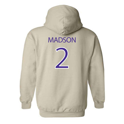 Sioux Falls - NCAA Men's Basketball : Brogan Madson - Classic Shersey Hooded Sweatshirt-1