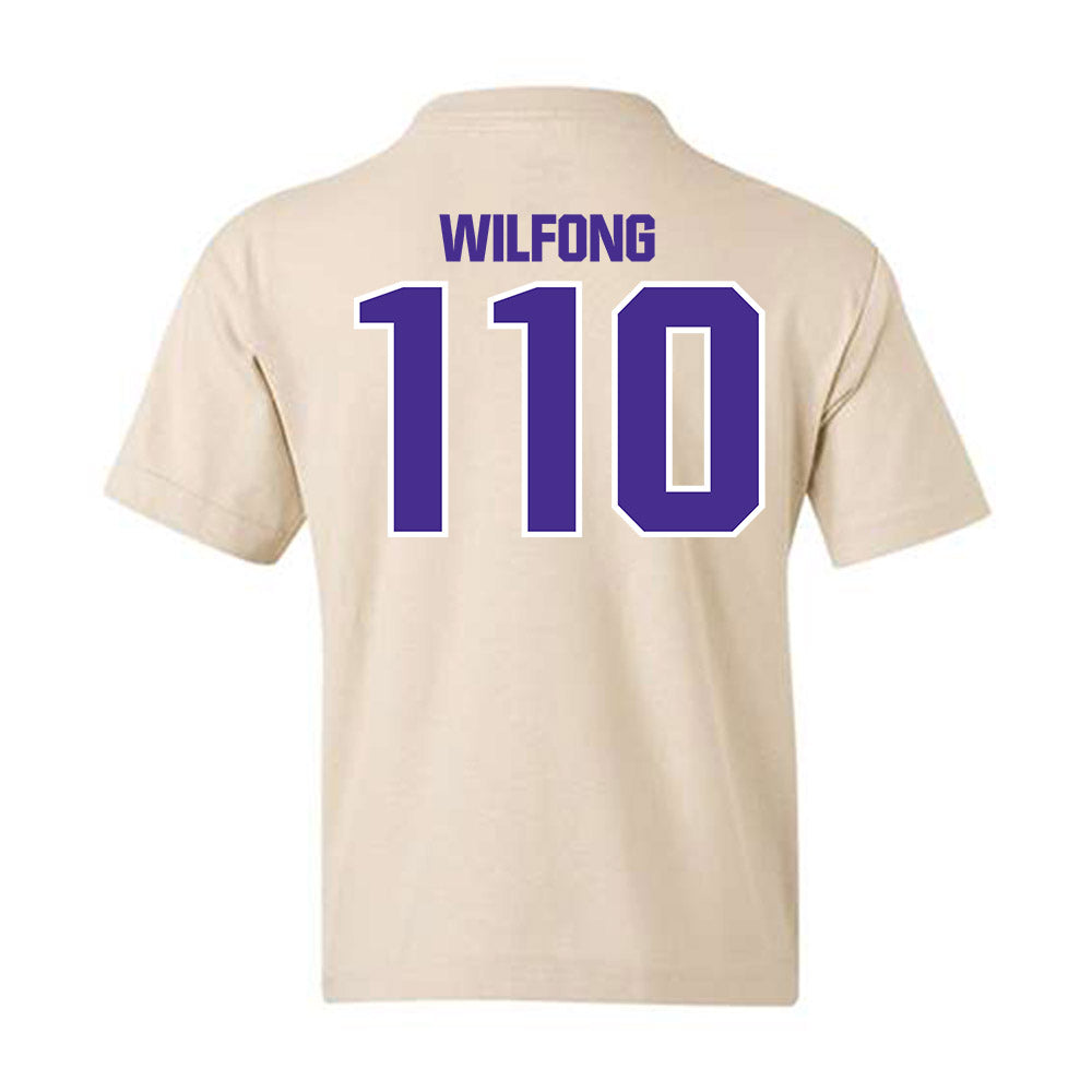 Sioux Falls - NCAA Wrestling : Abby Wilfong - Classic Shersey Youth T-Shirt-1