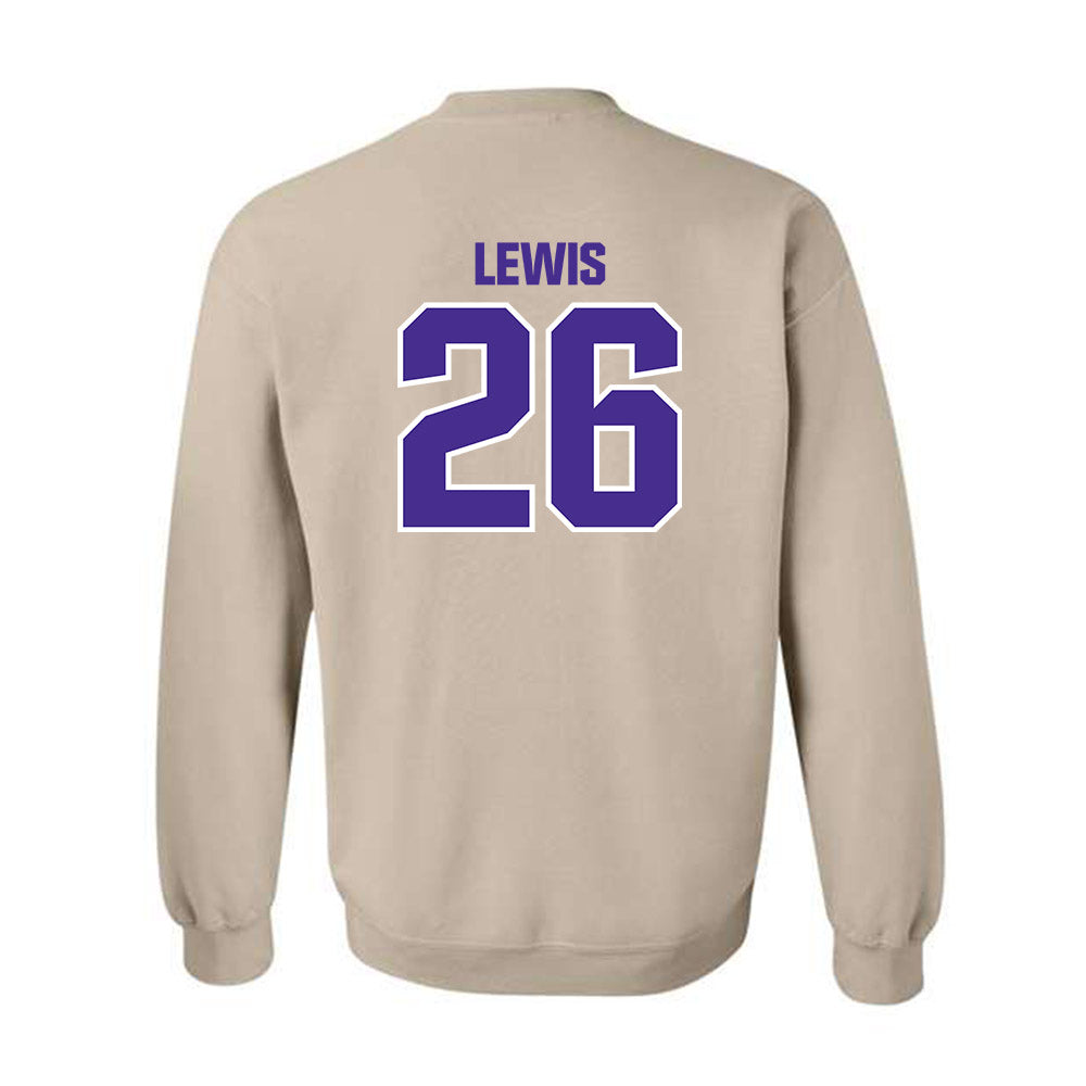 Sioux Falls - NCAA Football : Trey Lewis - Classic Shersey Crewneck Sweatshirt-1