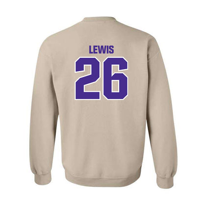 Sioux Falls - NCAA Football : Trey Lewis - Classic Shersey Crewneck Sweatshirt-1