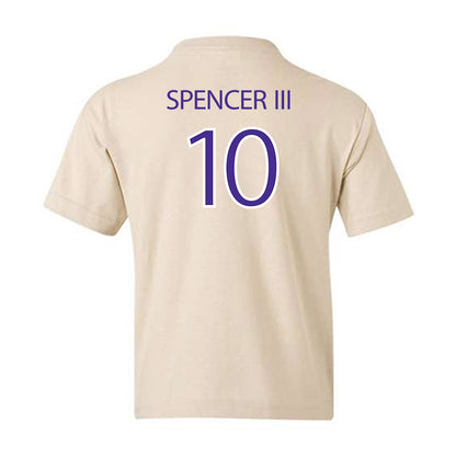 Sioux Falls - NCAA Men's Basketball : James Spencer III - Classic Shersey Youth T-Shirt-1