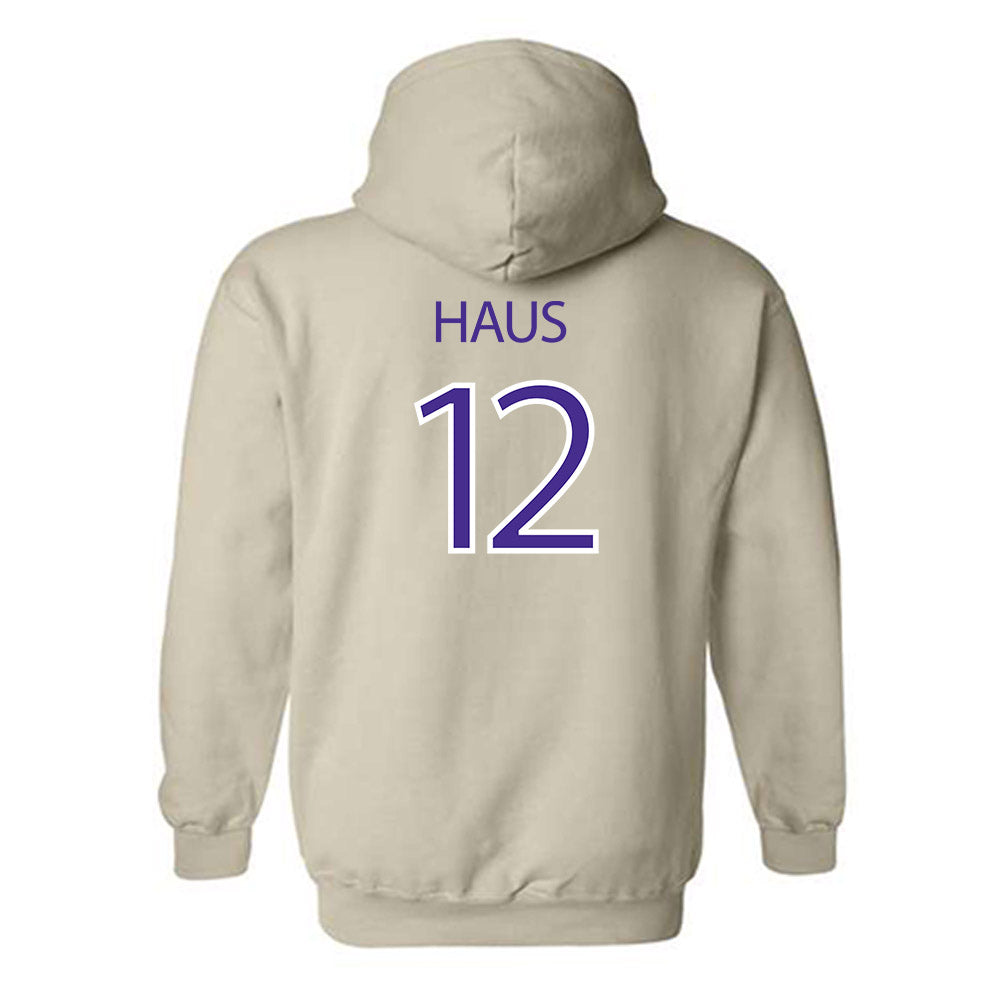 Sioux Falls - NCAA Women's Volleyball : Abigail Haus - Classic Shersey Hooded Sweatshirt-1