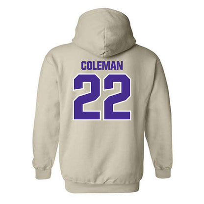 Sioux Falls - NCAA Women's Basketball : Dani Coleman - Classic Shersey Hooded Sweatshirt-1