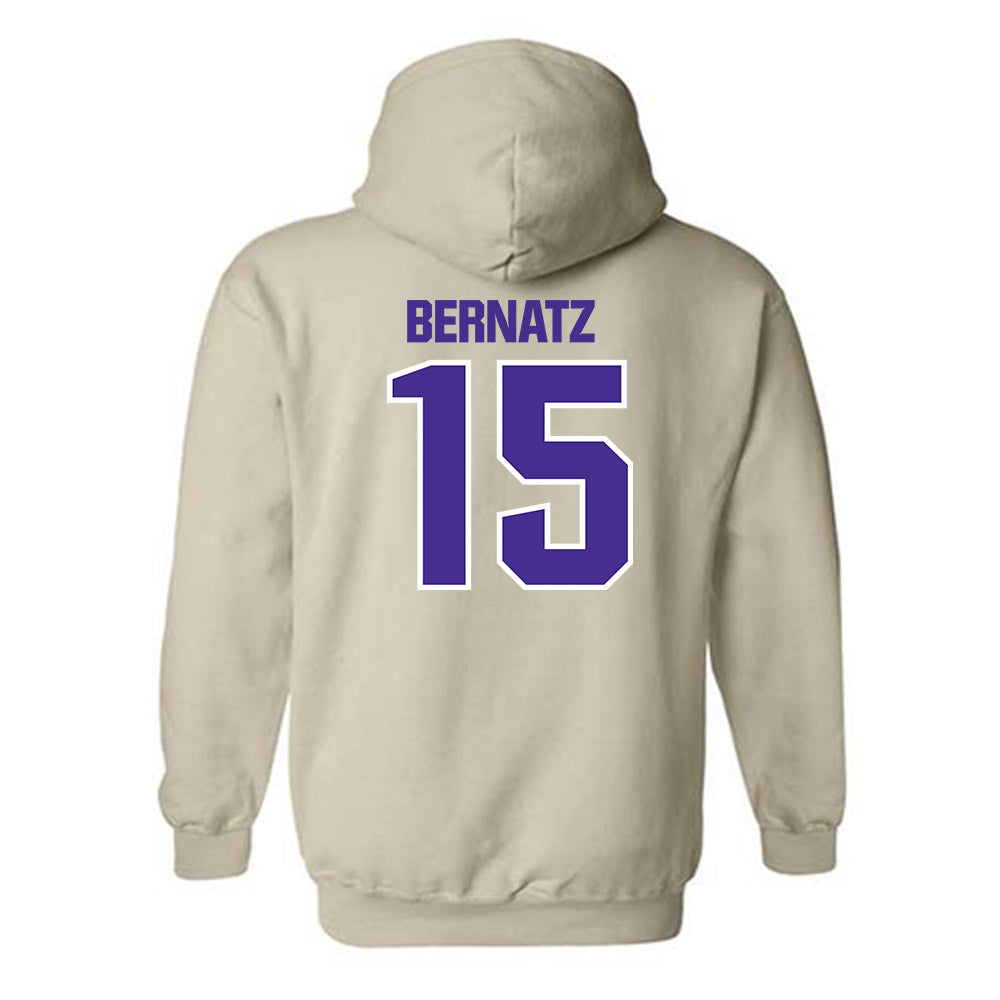 Sioux Falls - NCAA Men's Basketball : Owen Bernatz - Classic Shersey Hooded Sweatshirt-1