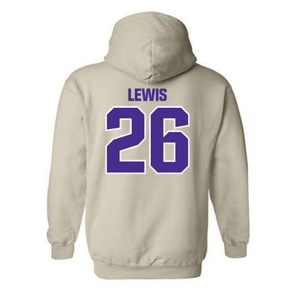Sioux Falls - NCAA Football : Trey Lewis - Classic Shersey Hooded Sweatshirt-1
