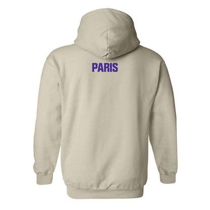 Sioux Falls - NCAA Women's Swimming & Diving : Irene Paris - Classic Shersey Hooded Sweatshirt-1
