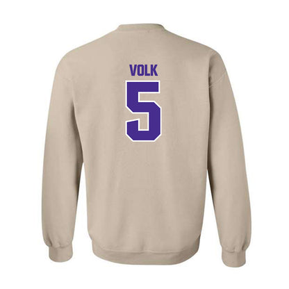 Sioux Falls - NCAA Women's Volleyball : Gretchen Volk - Classic Shersey Crewneck Sweatshirt-1