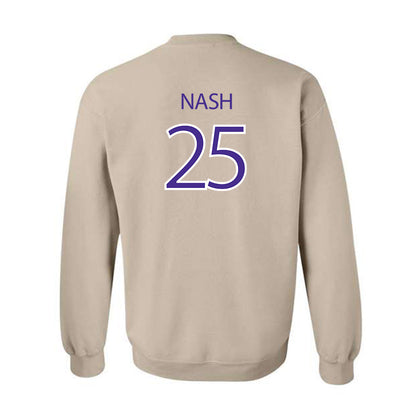 Sioux Falls - NCAA Football : Christian Nash - Classic Shersey Crewneck Sweatshirt-1