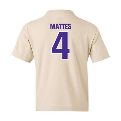 Sioux Falls - NCAA Men's Basketball : Alexander Mattes - Classic Shersey Youth T-Shirt-1