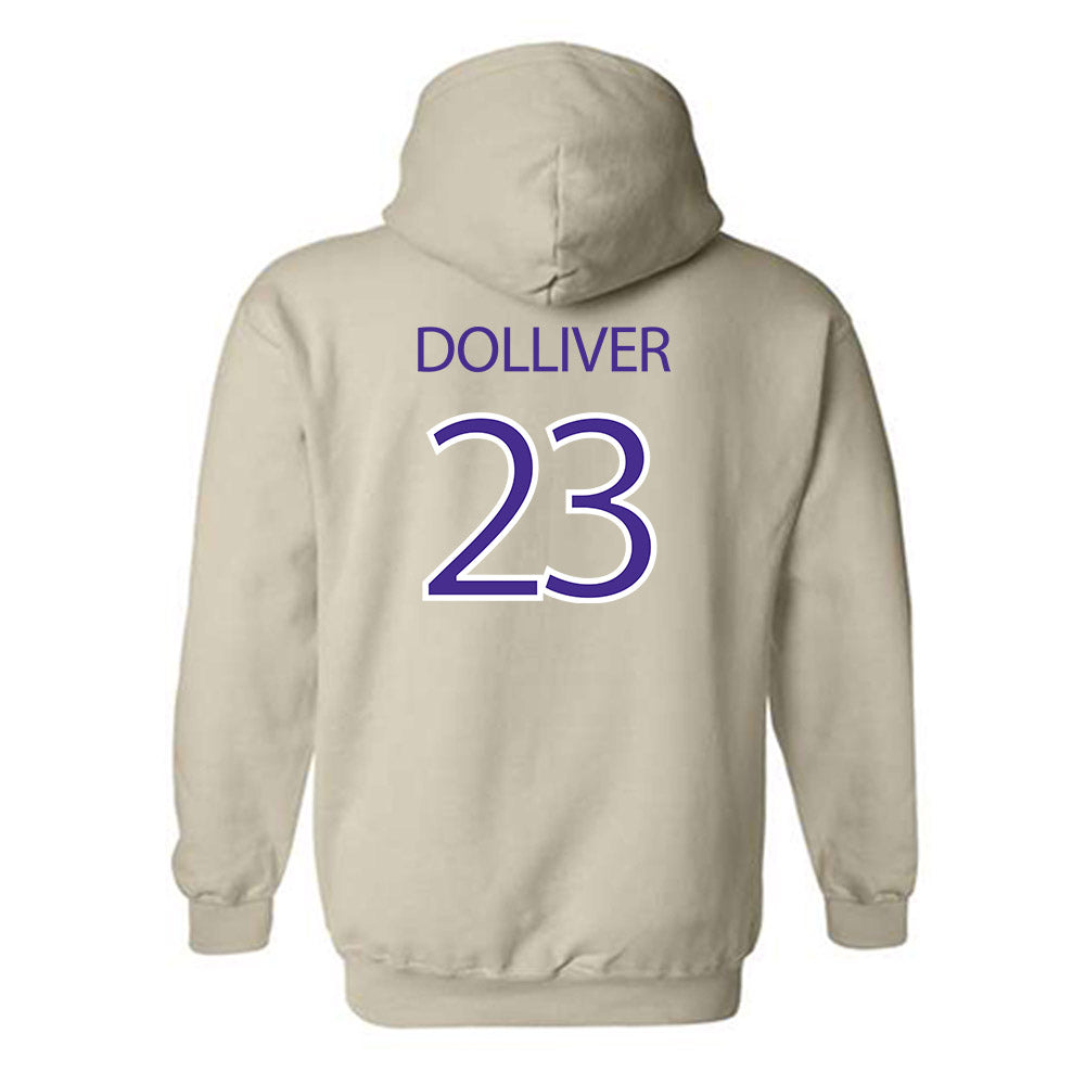 Sioux Falls - NCAA Women's Basketball : Maya Dolliver - Classic Shersey Hooded Sweatshirt-1