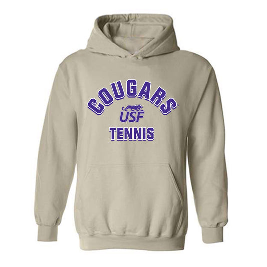 Sioux Falls - NCAA Women's Tennis : Ellie Zink - Classic Shersey Hooded Sweatshirt-0