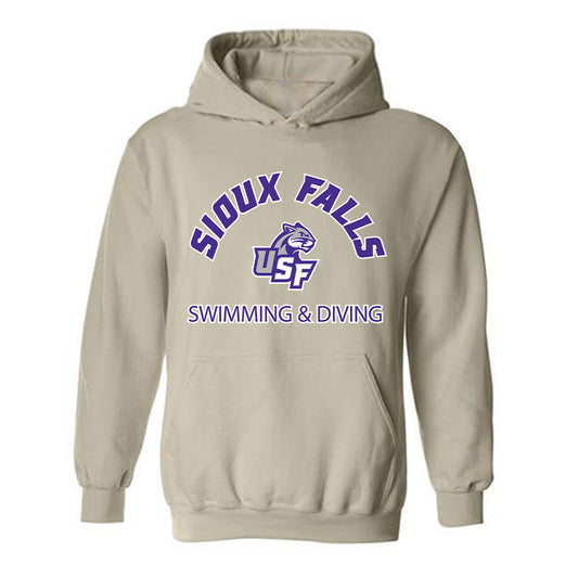 Sioux Falls - NCAA Women's Swimming & Diving : Irene Paris - Classic Shersey Hooded Sweatshirt-0