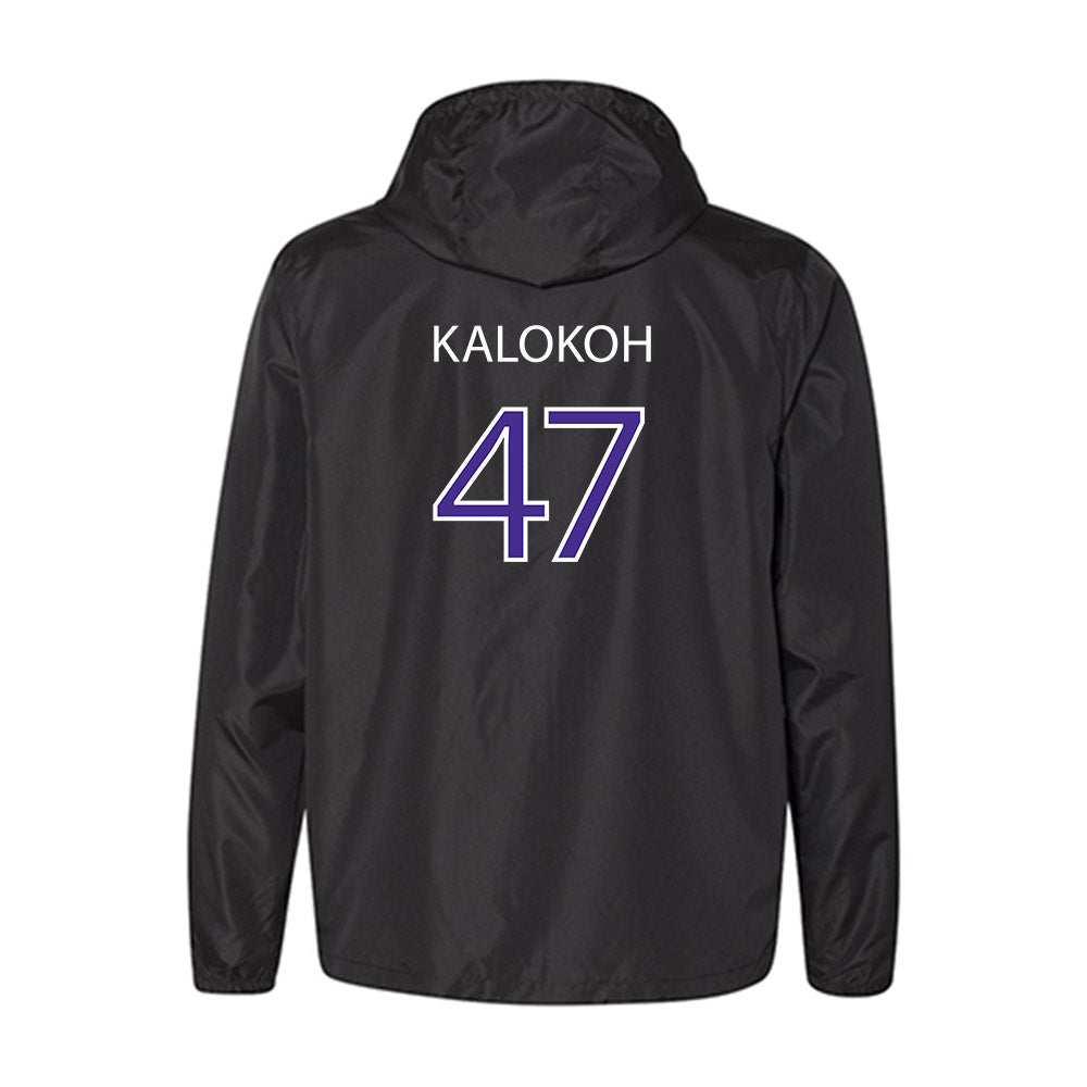 Sioux Falls - NCAA Baseball : Abu Kalokoh - Windbreaker-1