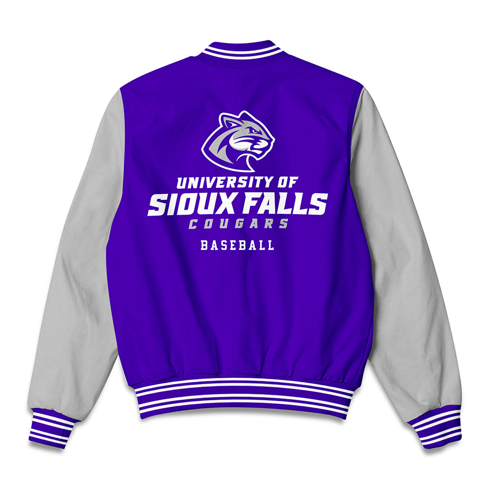 Sioux Falls - NCAA Baseball : Taylor Morrissette - Bomber Jacket-1