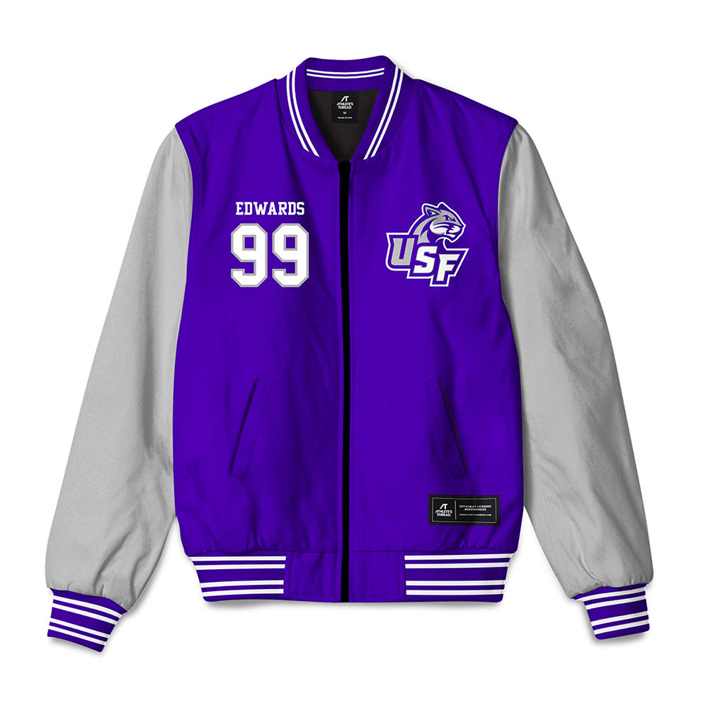 Sioux Falls - NCAA Baseball : William Edwards - Bomber Jacket-0