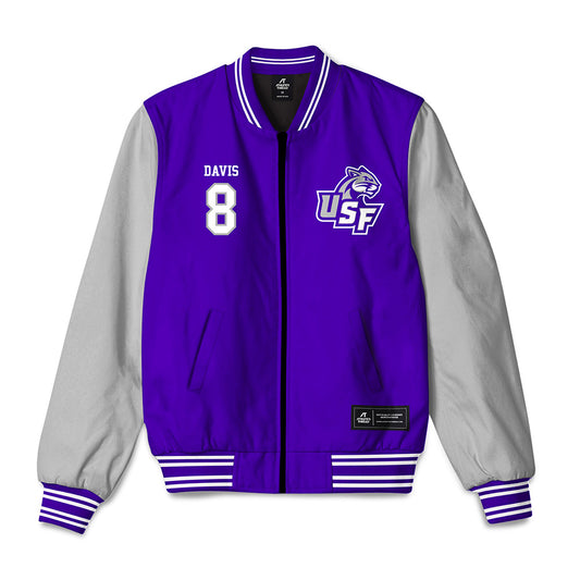 Sioux Falls - NCAA Men's Basketball : Camden Davis - Bomber Jacket-0