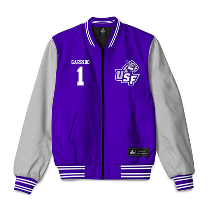 Sioux Falls - NCAA Softball : Tori Garrido - Bomber Jacket-0