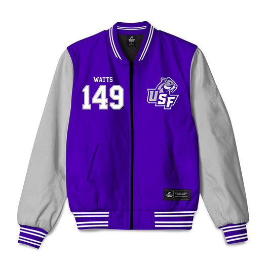 Sioux Falls - NCAA Wrestling : Sir Brandon Watts - Bomber Jacket-0