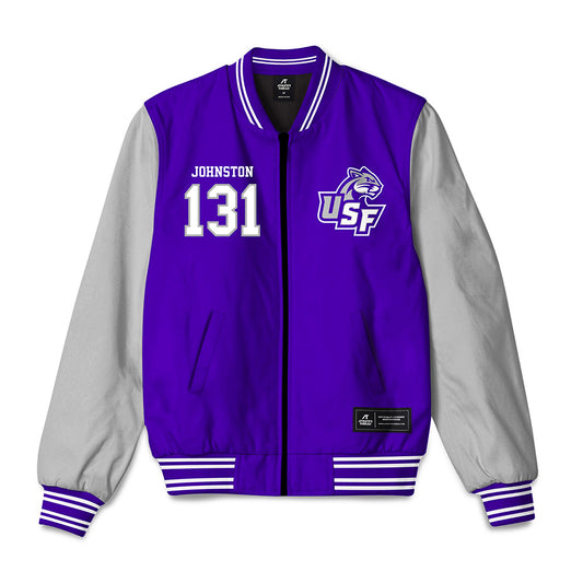 Sioux Falls - NCAA Wrestling : Jorgie Johnston - Bomber Jacket-0