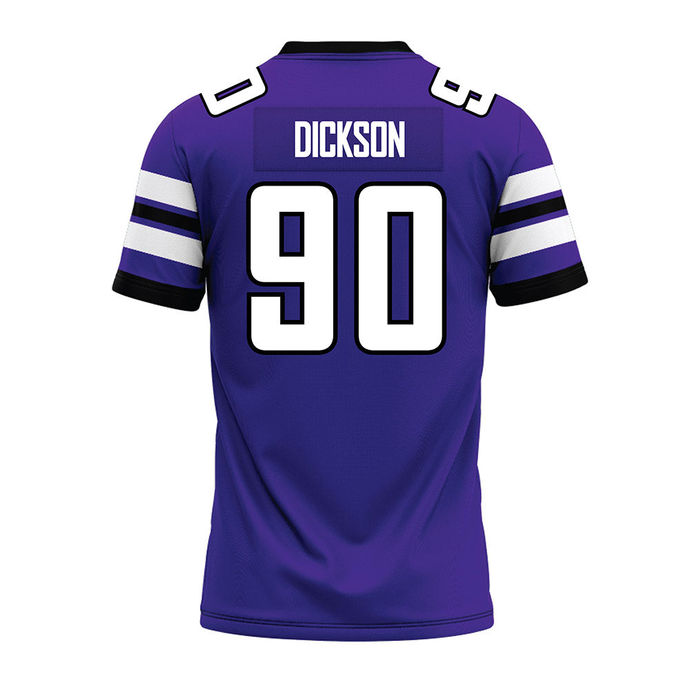 Sioux Falls - NCAA Football : Scott Dickson - Purple Premium Football Jersey-1
