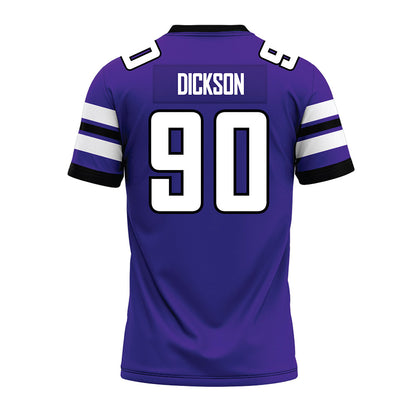 Sioux Falls - NCAA Football : Scott Dickson - Purple Premium Football Jersey-1