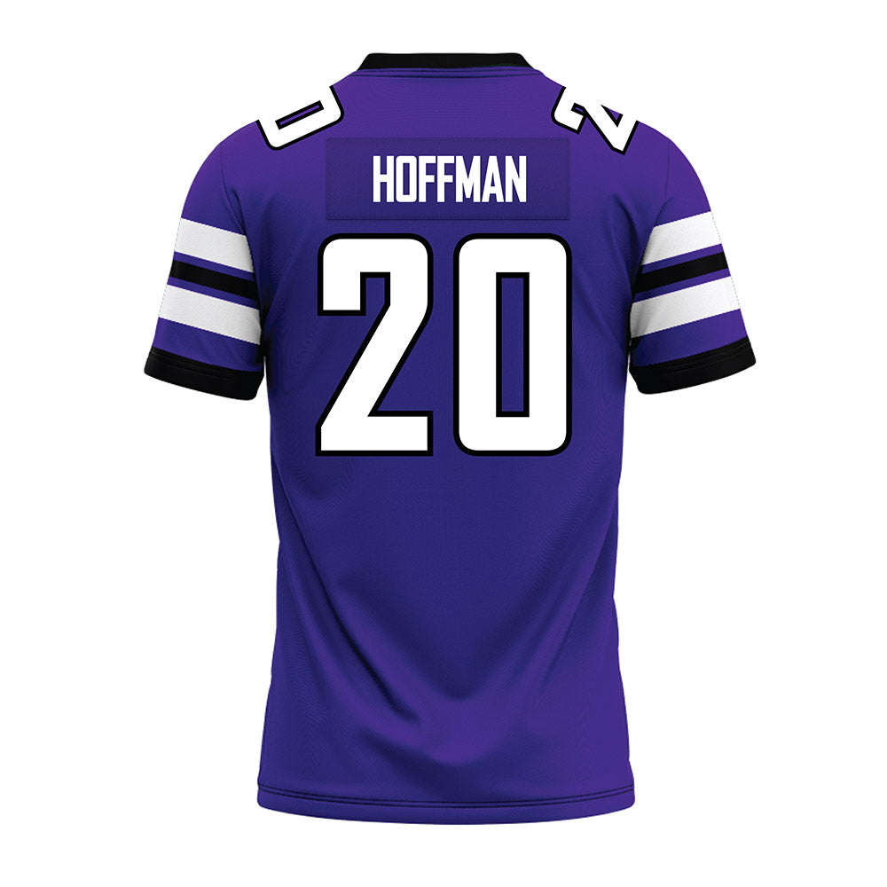 Sioux Falls - NCAA Football : Garret Hoffman - Purple Premium Football Jersey-1