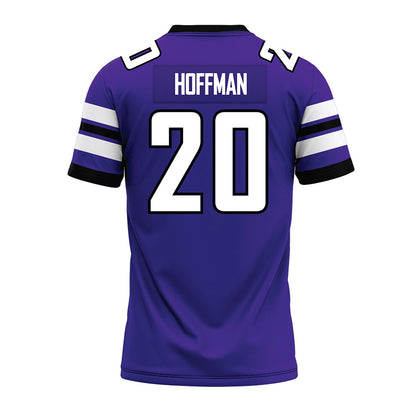 Sioux Falls - NCAA Football : Garret Hoffman - Purple Premium Football Jersey-1