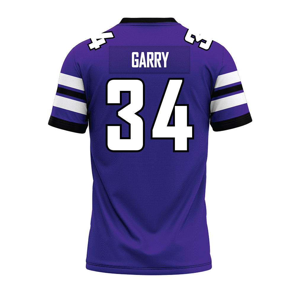 Sioux Falls - NCAA Football : Noah Garry - Purple Premium Football Jersey-1