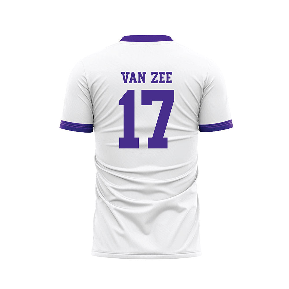 Sioux Falls - NCAA Women's Soccer : Addison Van Zee - White Soccer Jersey-1