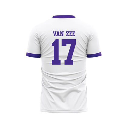 Sioux Falls - NCAA Women's Soccer : Addison Van Zee - White Soccer Jersey-1