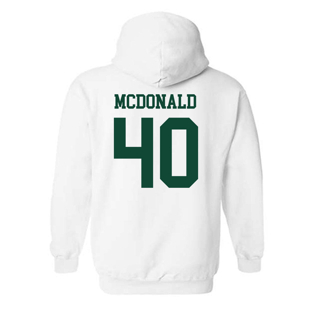Baylor - NCAA Acrobatics & Tumbling : Leavy McDonald - Classic Shersey Hooded Sweatshirt-1