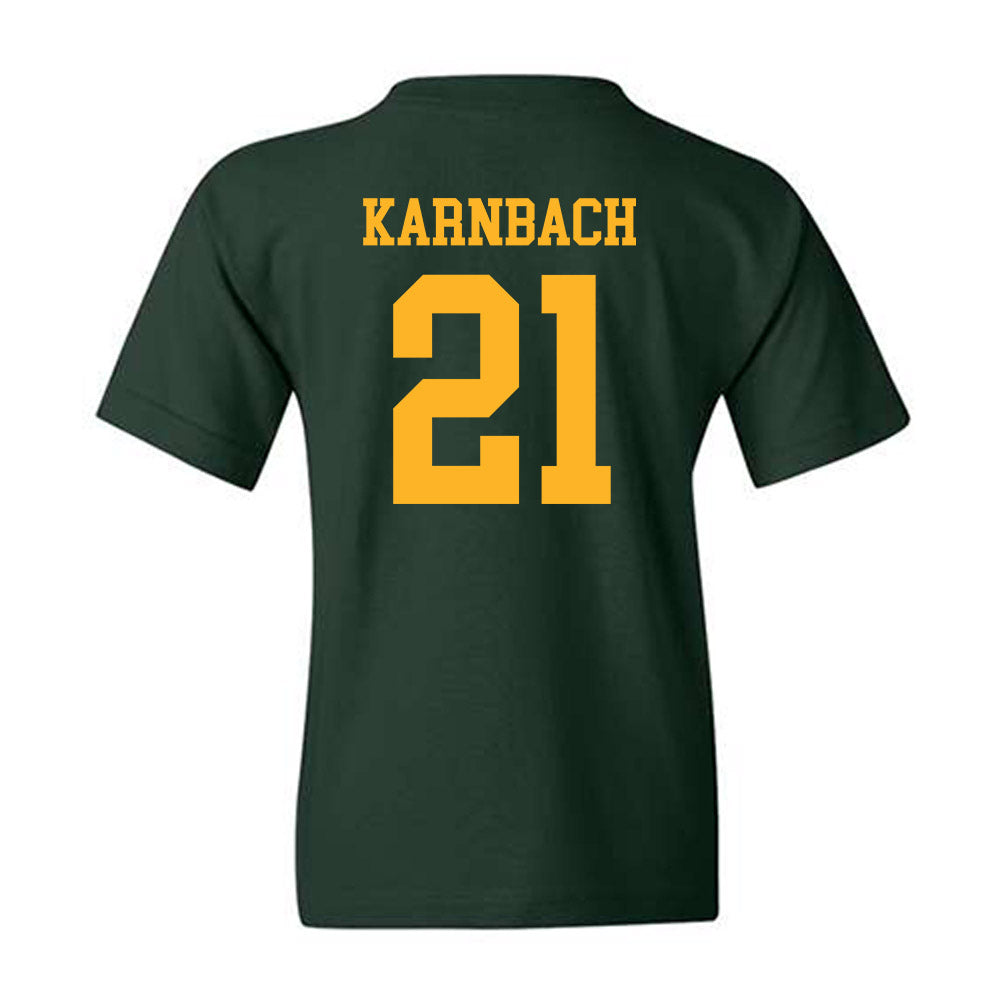 Baylor - NCAA Acrobatics & Tumbling : Cassandra Karnbach - Classic Shersey Youth T-Shirt-1