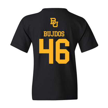 Baylor - NCAA Acrobatics & Tumbling : PJ Bujdos - Classic Shersey Youth T-Shirt-1
