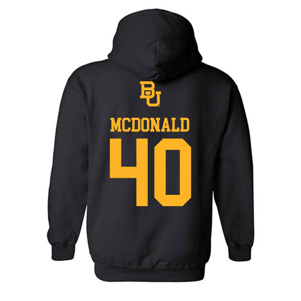 Baylor - NCAA Acrobatics & Tumbling : Leavy McDonald - Classic Shersey Hooded Sweatshirt-1