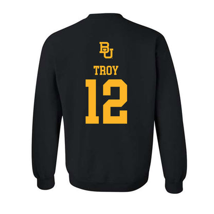 Baylor - NCAA Acrobatics & Tumbling : Ava Troy - Classic Shersey Crewneck Sweatshirt-1