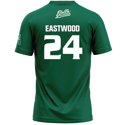 USF - NCAA Women's Lacrosse : Natalie Eastwood - Green Lacrosse Jersey -1
