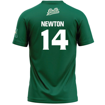 USF - NCAA Women's Lacrosse : Maggie Newton - Green Lacrosse Jersey -1